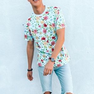 Forever 21, Floral Tee, S, NWT